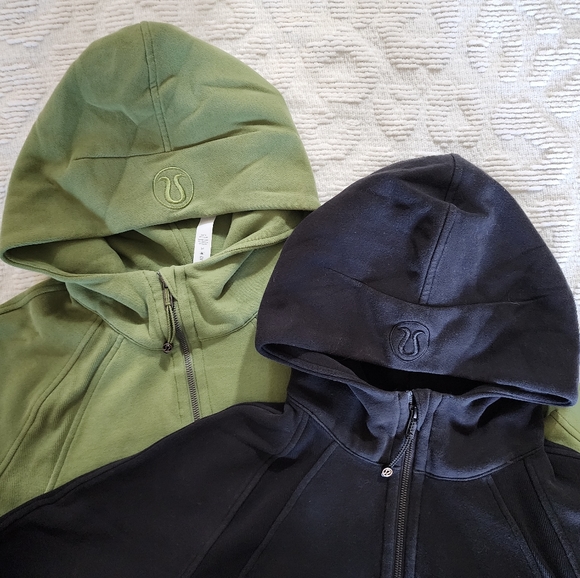 ❤️SOLD❤️ Lululemon Scuba Half Zip Crop Hoodie Lot of 2! - Picture 2 of 7